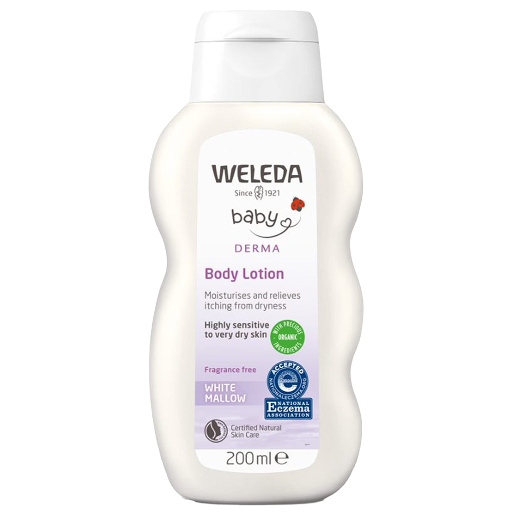 Weleda Baby Body Lotion White Mallow 200mL