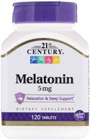 21St Century Melatonin 5mg 120 Tab