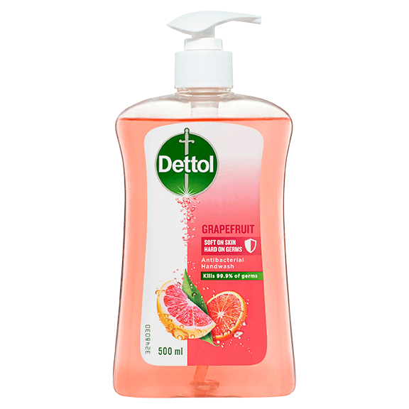 Dettol Anti-Bac H/Wash Grapefruit 500mL
