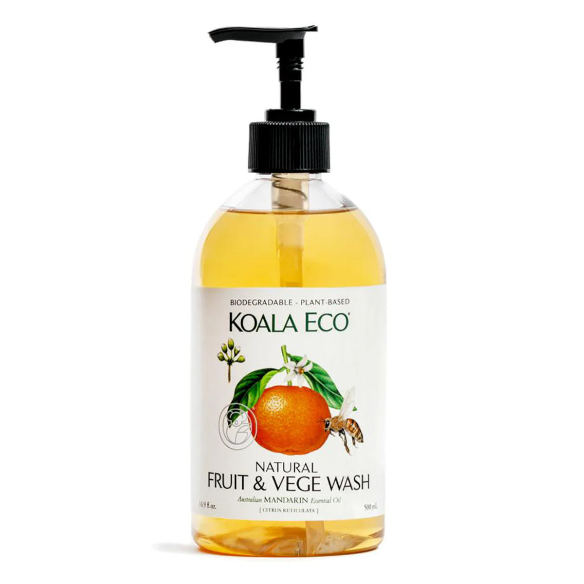 Koala Eco Fruit & Vegetable Wash Mandarin 500mL