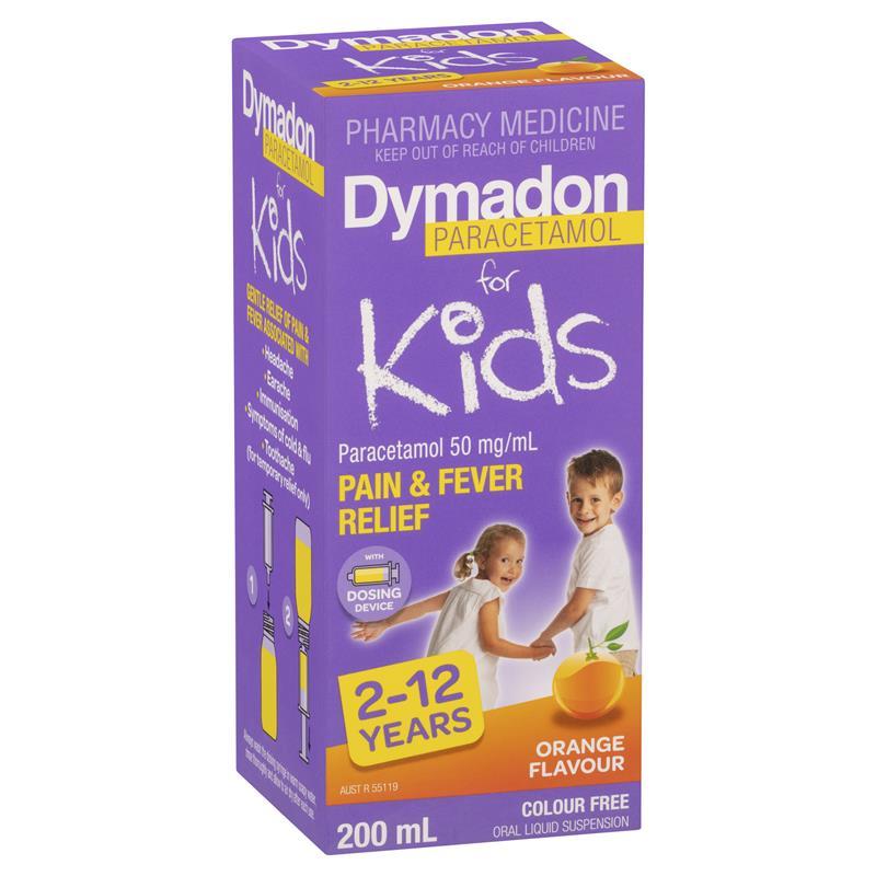 Dymadon 2-12Yr Org 200mL