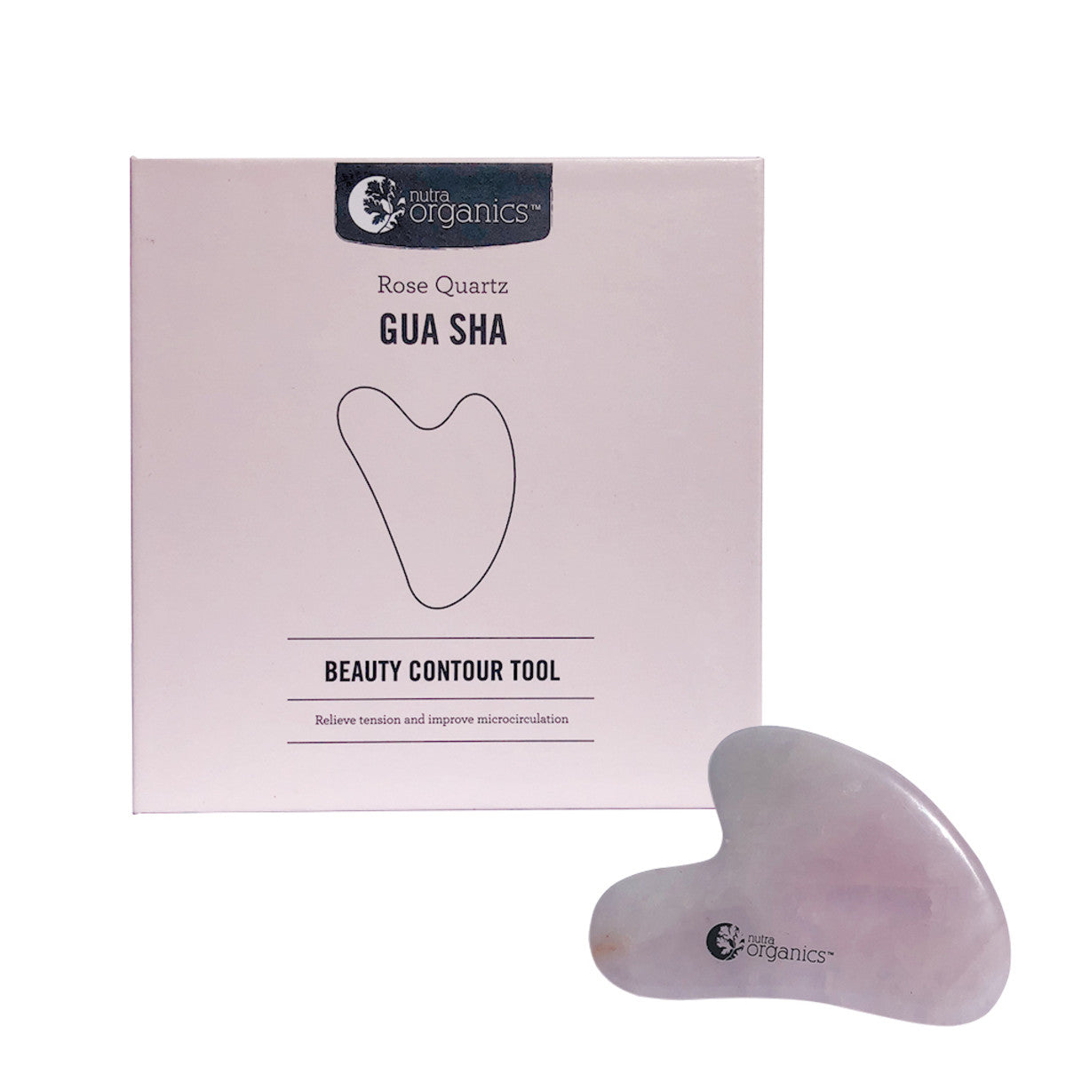 Nutra Organics Beauty Contour Tool Gua Sha