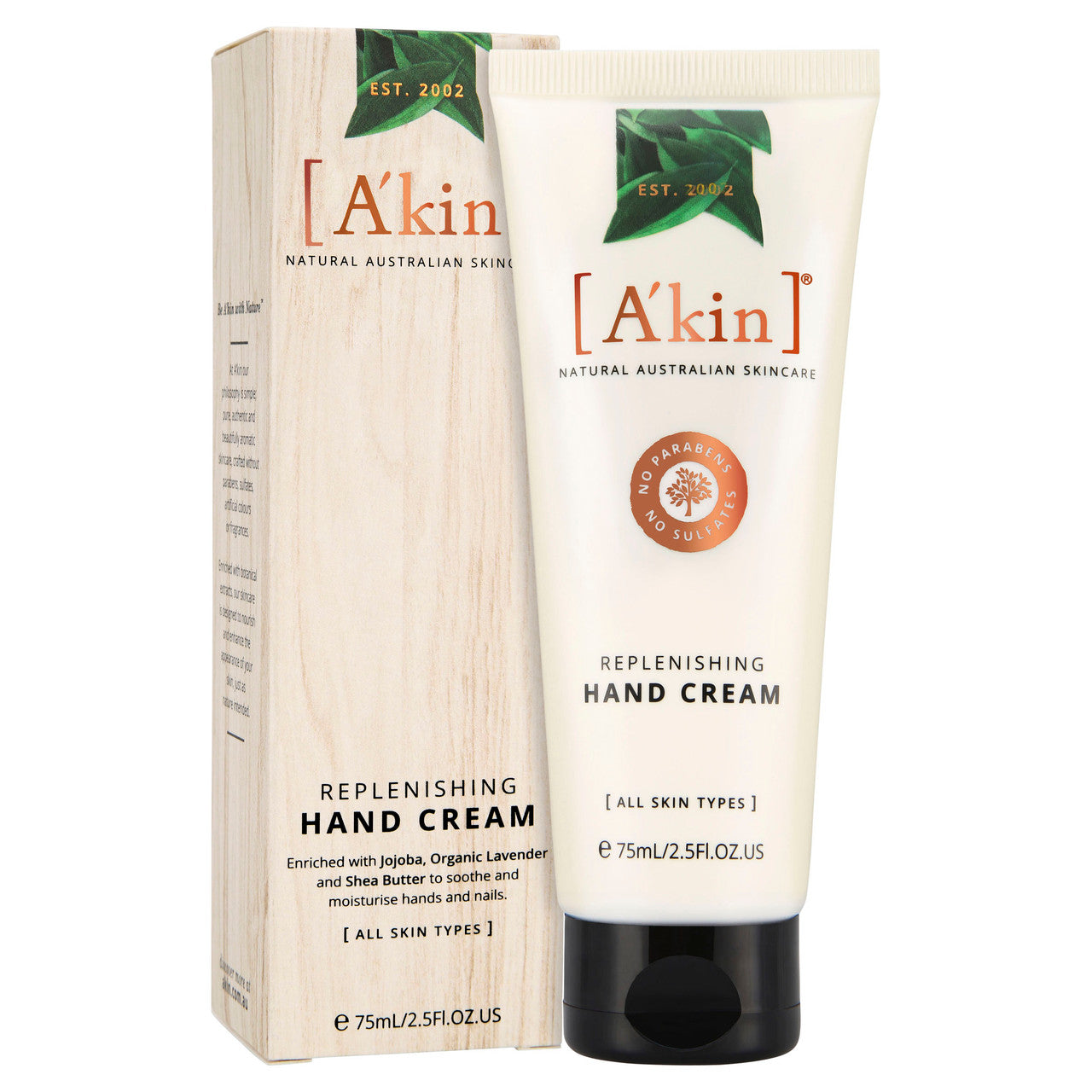 Akin Replenishing Hand Cream 75mL
