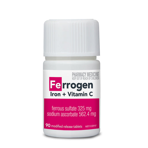 Ferrogen Iron + Vit C Mr Tab 90