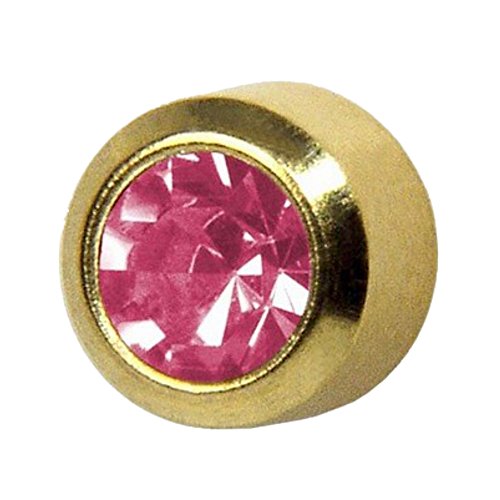 Ear Piercing Mini Bezel Rose