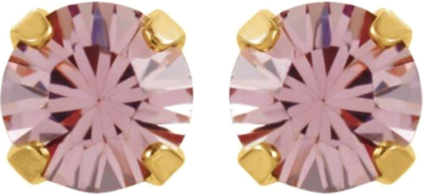Ear Piercing 24K Pl Reg Bezel Alexandrite