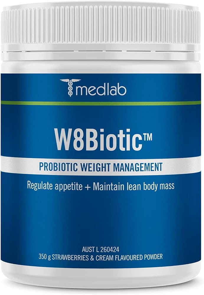 Medlab W8Biotic Strawberries&Cream 350g