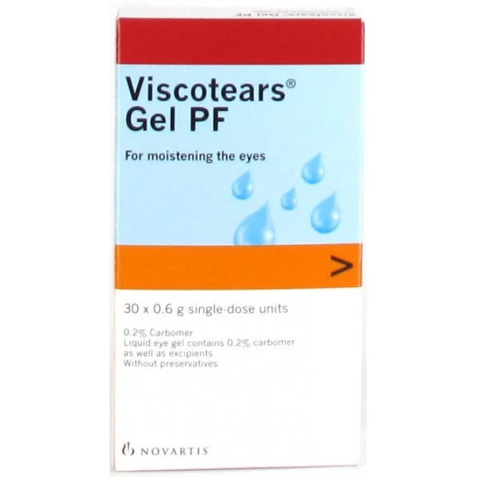 Viscotears Gel Pf 0.6mLx30