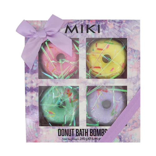 Miki Donut Bath Bomb Quad