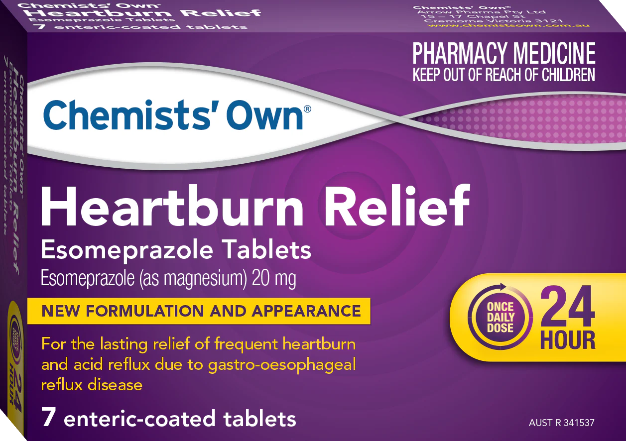 Co Hburn Rlf Esom 20mg 7Tabs