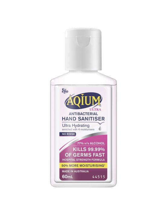 Ego Aqium Hand Sanitiser Ultra 60mL