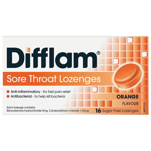Difflam Loz Orange S/F 16