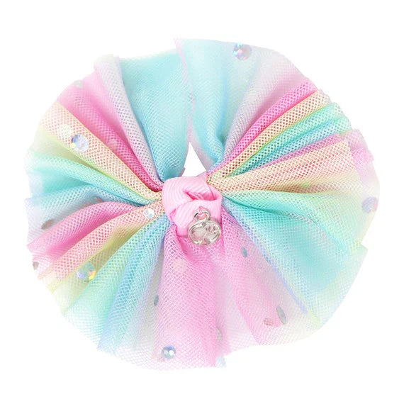 Barbie Rainbow Fantasy Tulle Hair Bow