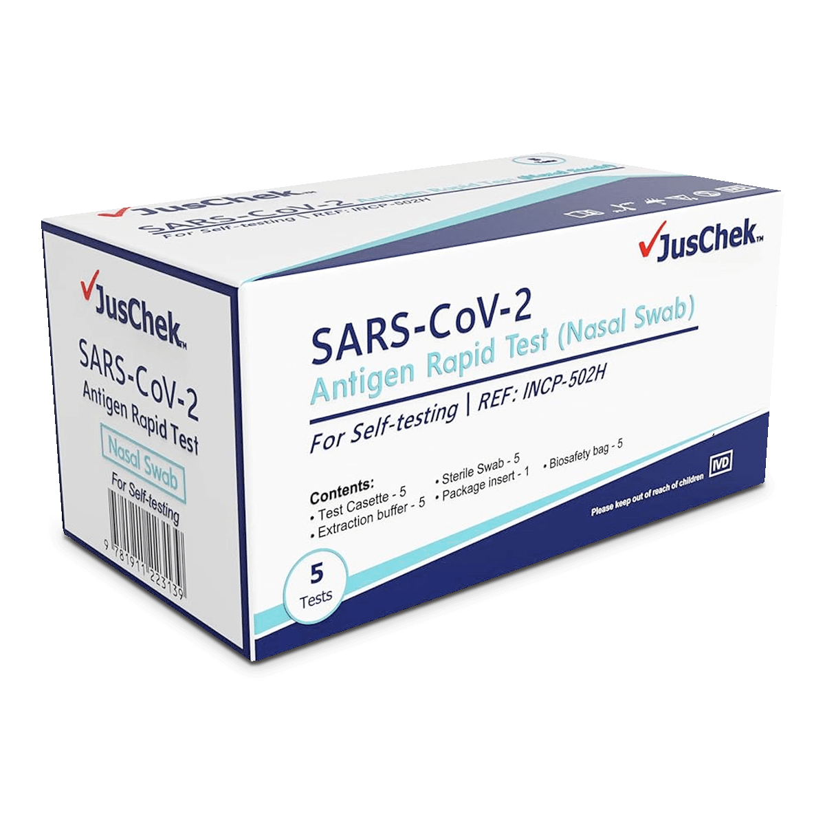 Covid-19 Antigen Nasal Rapid Test 5Pk