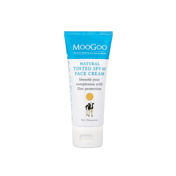 Moogoo Natural Face Sunscreen Tinted Spf40 50g