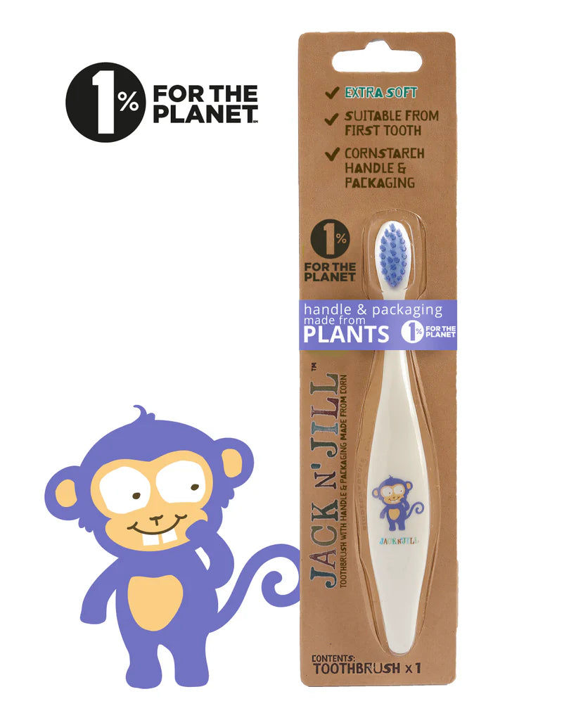 Jack N Jill T/Brush Bio Monkey
