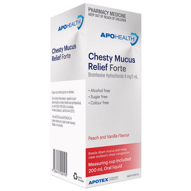 Aph Chesty Mucus Relief Forte Bot 200mL