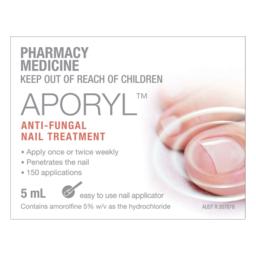 Aporyl Lacq 5% Bt 5mL Appl 150