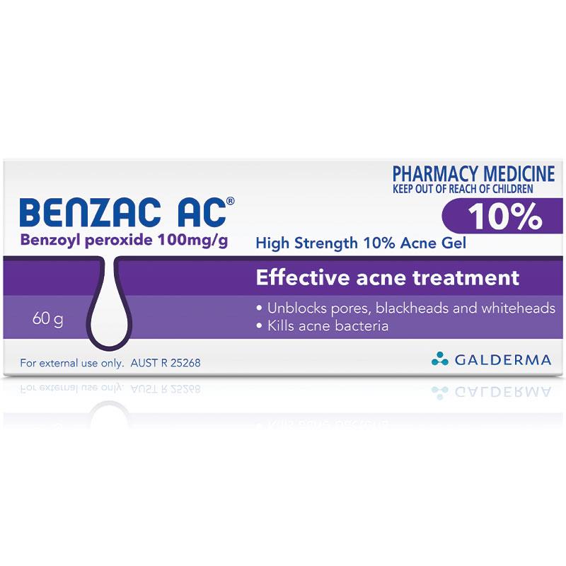 Benzac Ac Gel 10% 60g