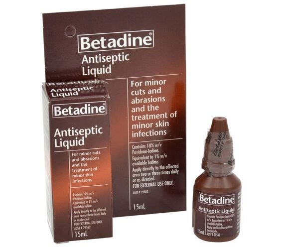 Betadine Antiseptic Liq 15mL