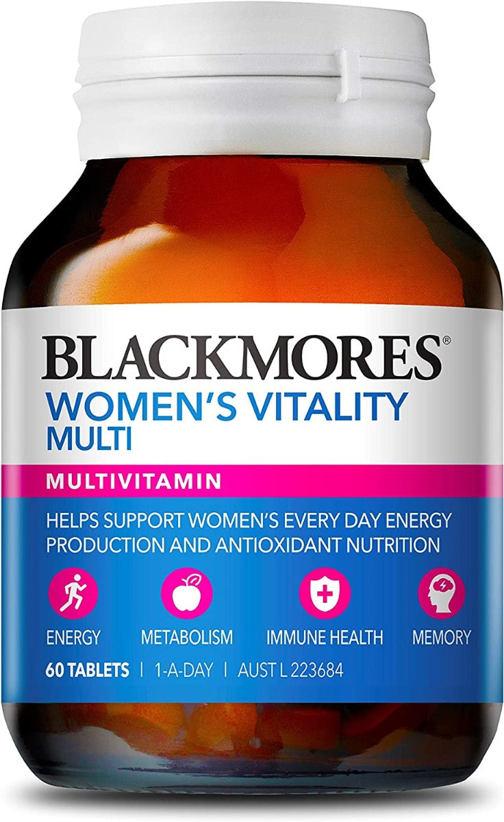 Blackmores Women'S Vitality Multi 60