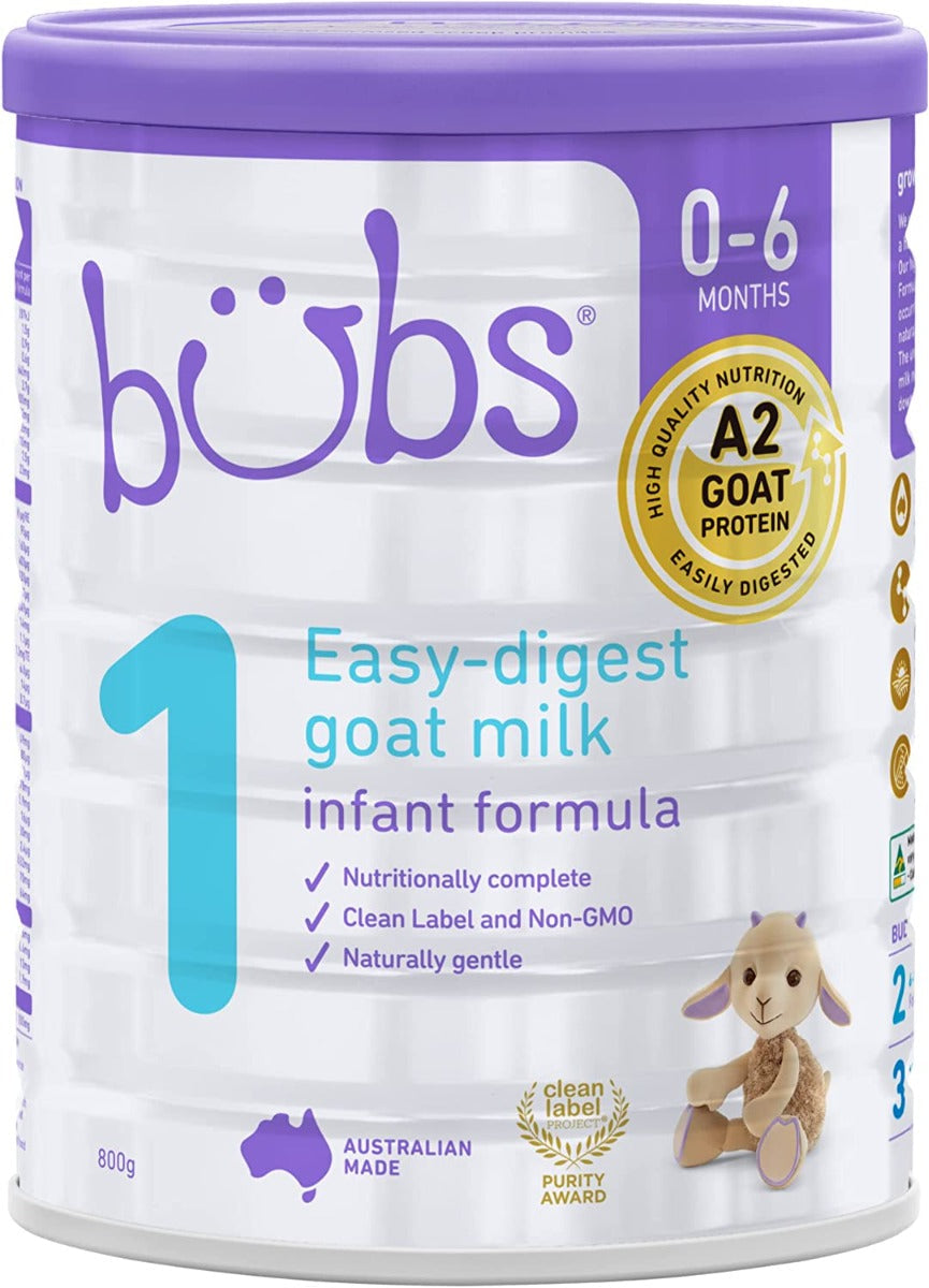 Bubs Goat Infant Formula 800g