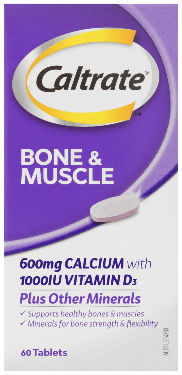 Caltrate Bone And Muscle 60 Tab