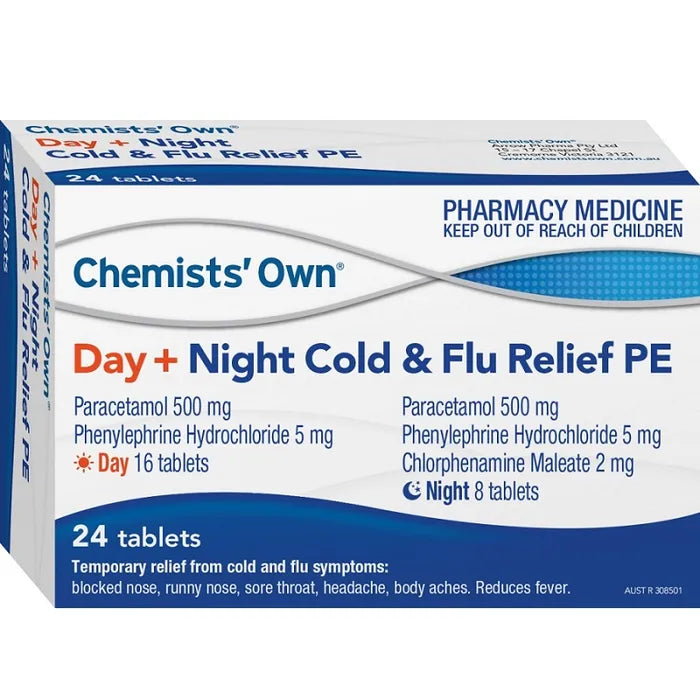 Co Cold&Flu Day Pe 24 Tablets