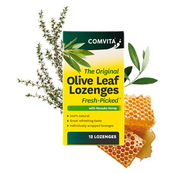 Comvita Olive Leaf Lozenges 12 Loz