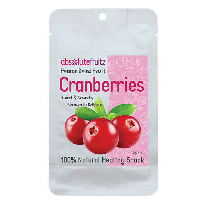Absoulte Fruitz Fd Whole Cranberries 15g