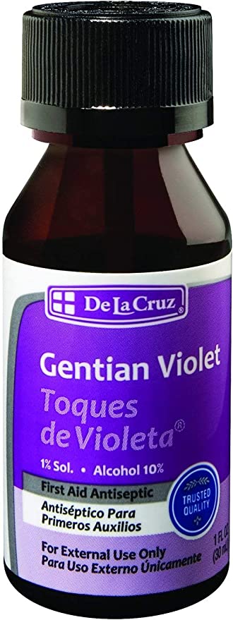 De La Curz Gentian Violet Anticeptic 1Floz