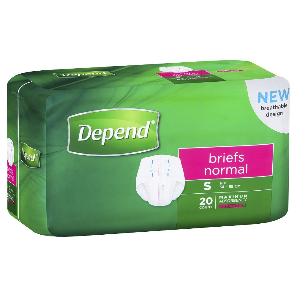 Depend Briefs Normal Small 20
