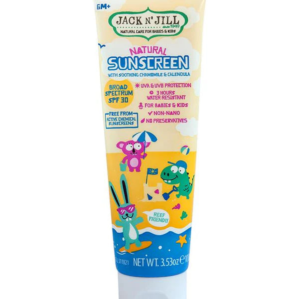 Jack N Jill Natural Sunscreen 30+ 100g