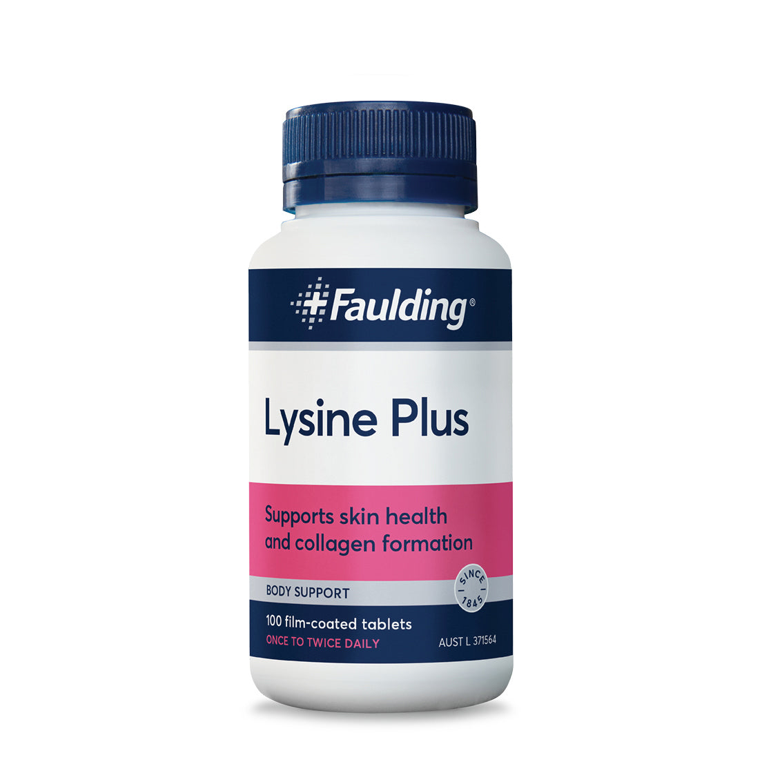 Faulding Lysine Tab 100
