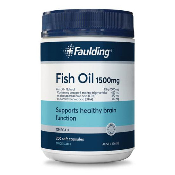 Fauld Rem F/Oil 1500mg Cap 200