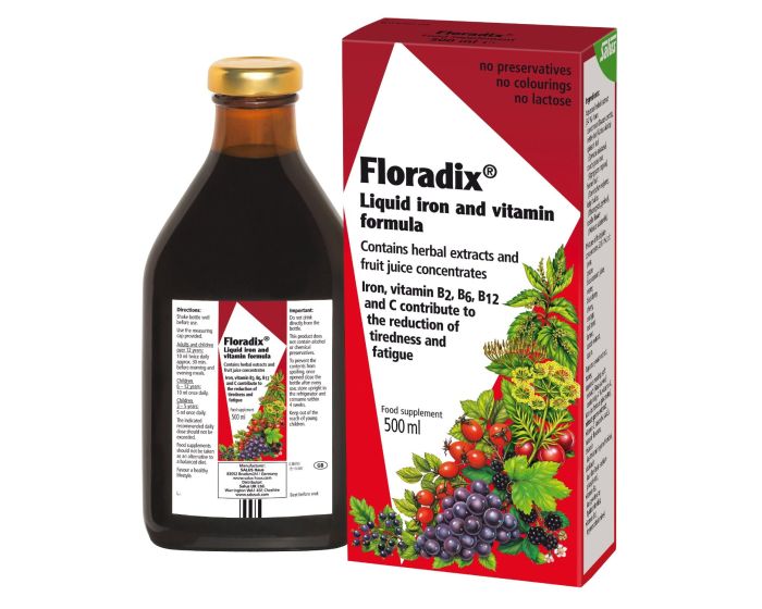 Floradix Herbal Liquid Iron Ext 500mL
