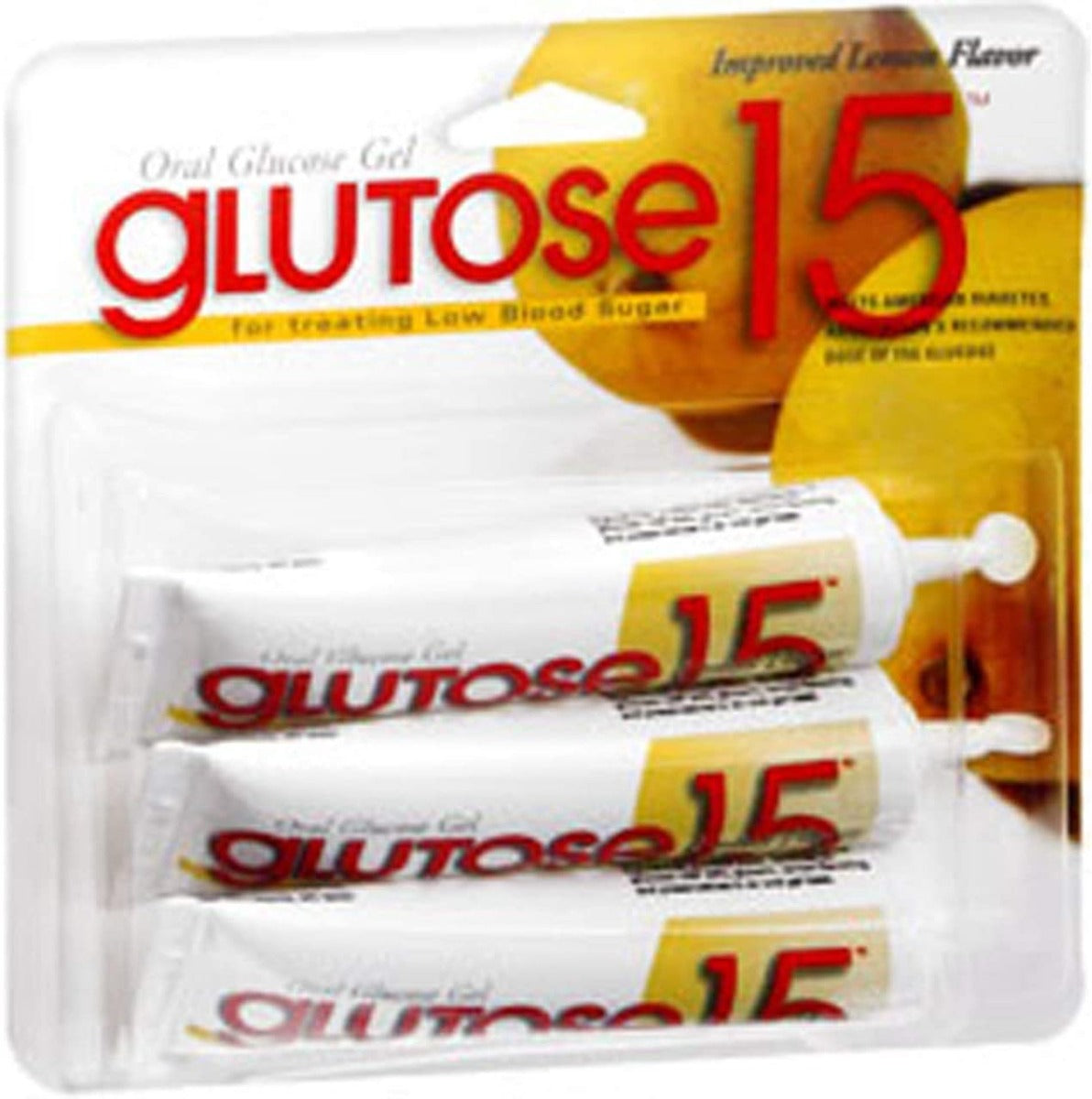 Glutose Gel Tube 15g Lemon