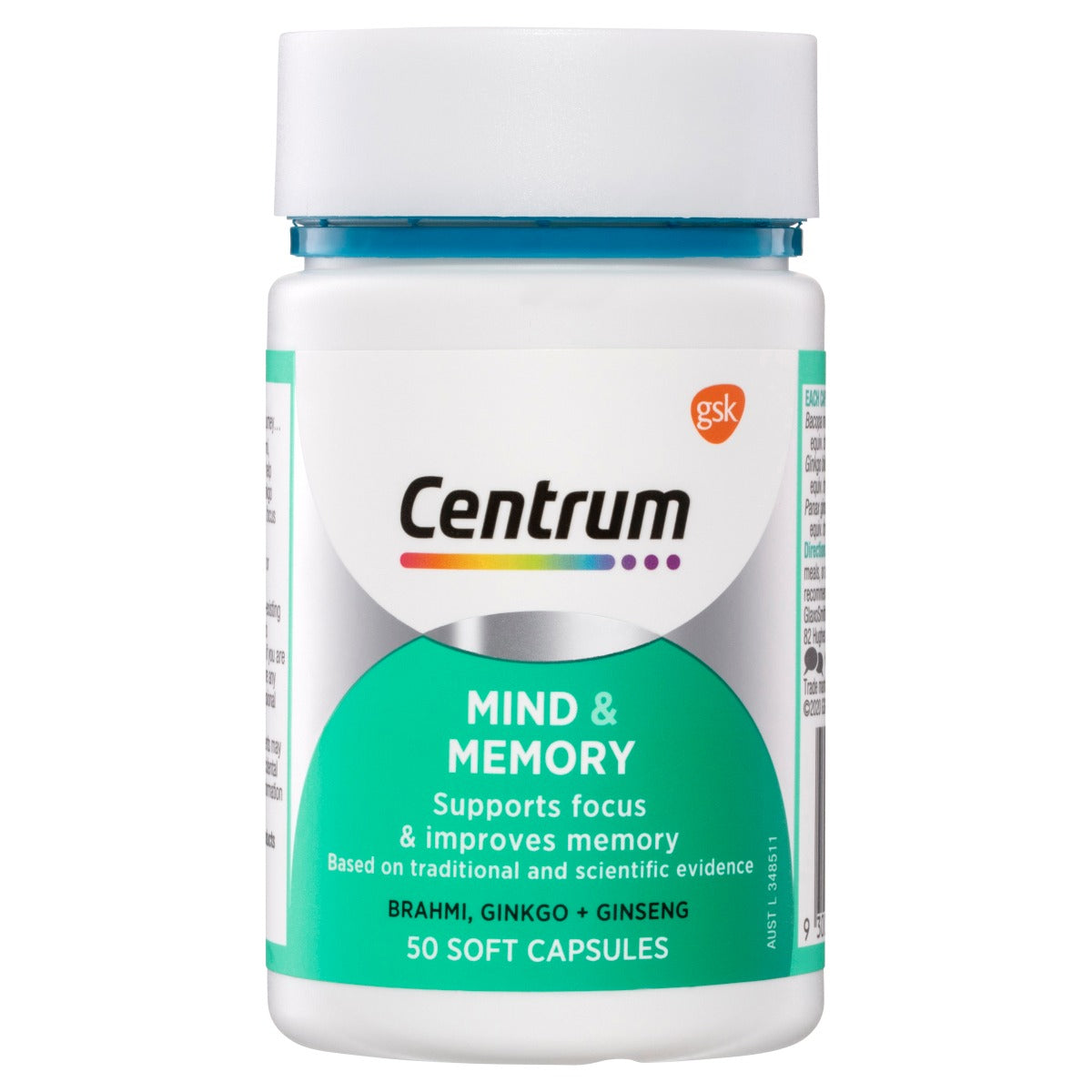 Centrum Mind & Memory 50 Soft Cap