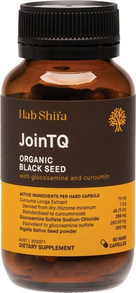Hab Shifa Jointq Black Seed Oil Vegecaps 60