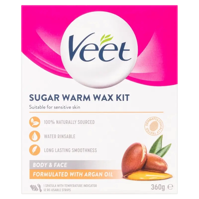 Veet Nat Warm Wax 360g