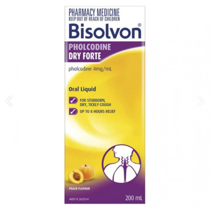 Bisolvon Pholcodine Dry Forte 200mL