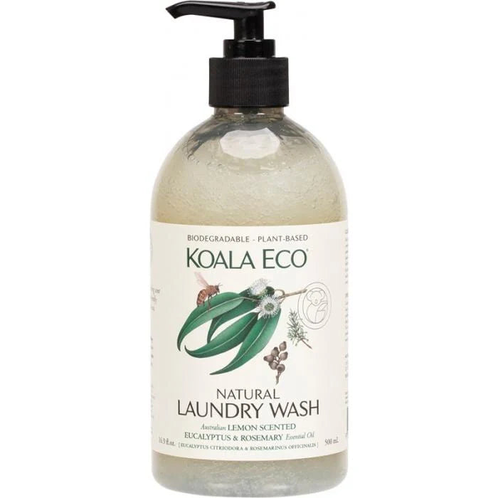Koala Laundry Liquid Lemon Eucalyptus And Rosemary 500mL