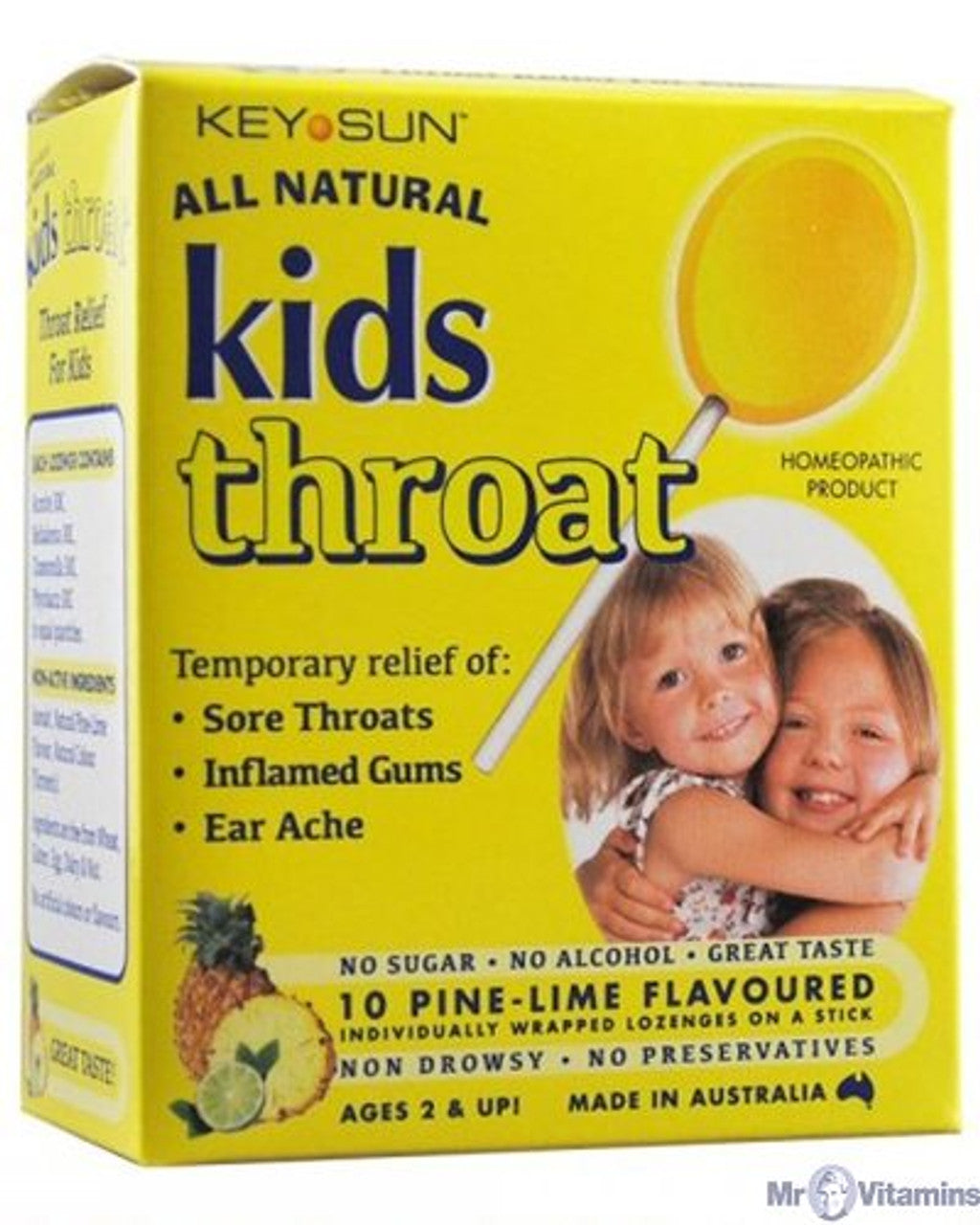 Key Sun Kids Throat 10