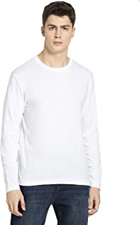 Boody Mens Long Sleeve Crew Neck T-Shirt White/M