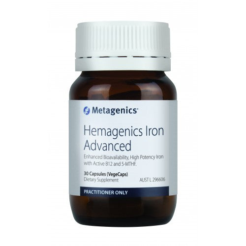 Metagenics Hemagenics Iron Advanced 30