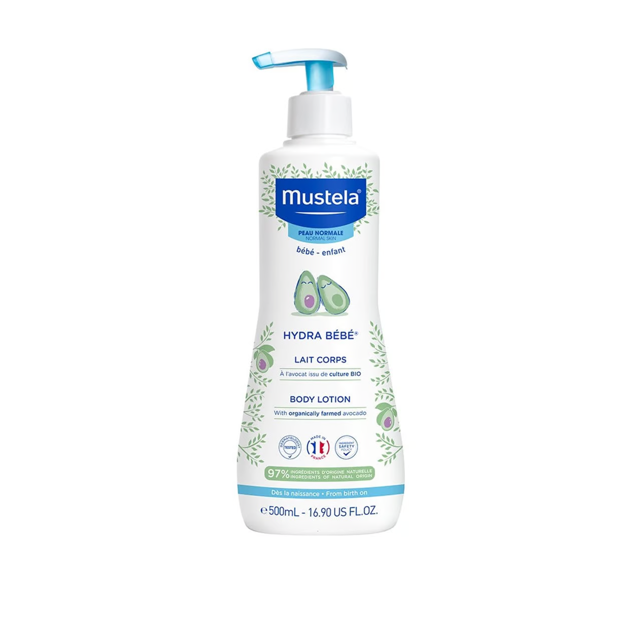 Mustela Hyrda Bebe Body Lotion 500mL