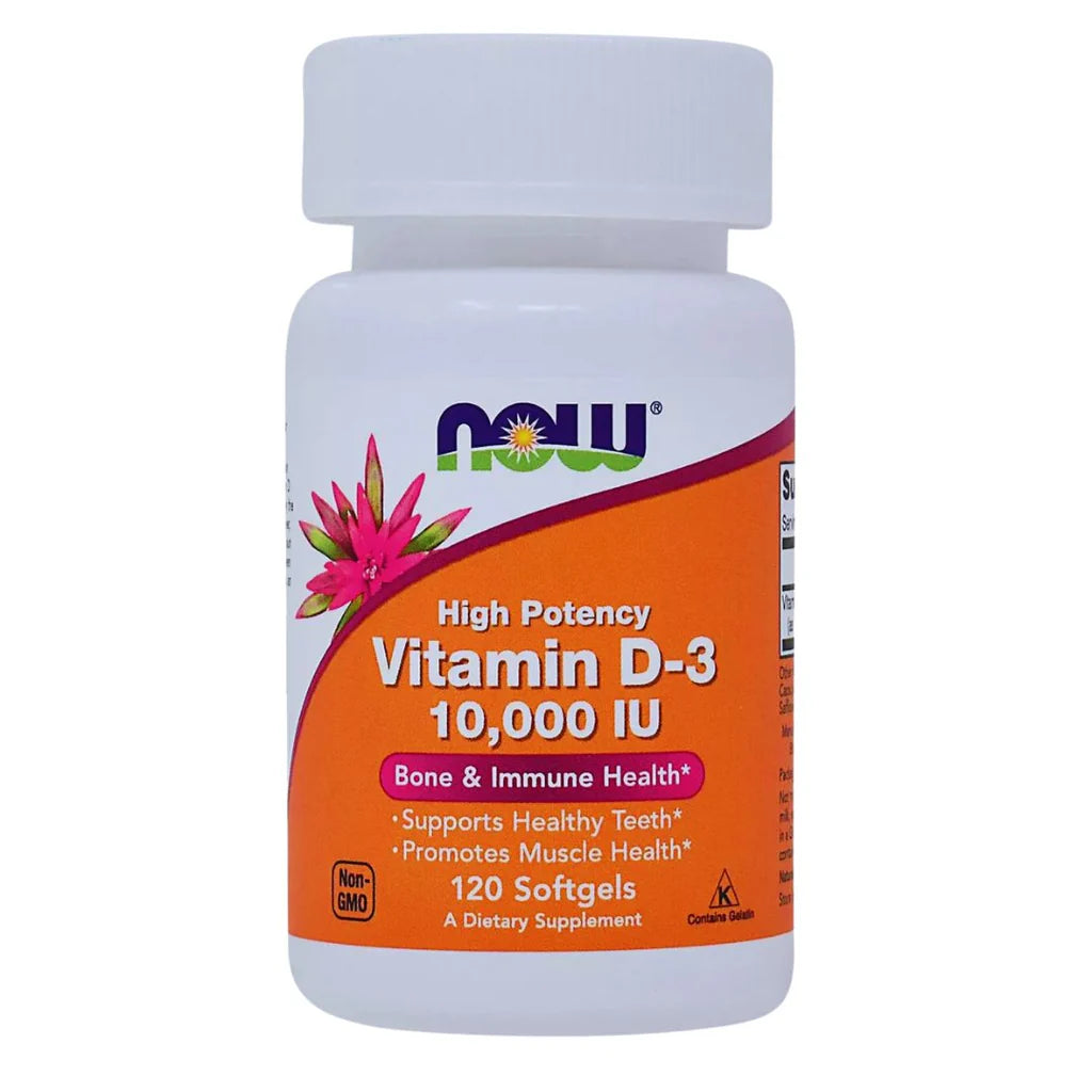 Promo Nowfoods Vitamin D3 10000 IU 120 Softgels Original Diskon 5% Di - Foto 2
