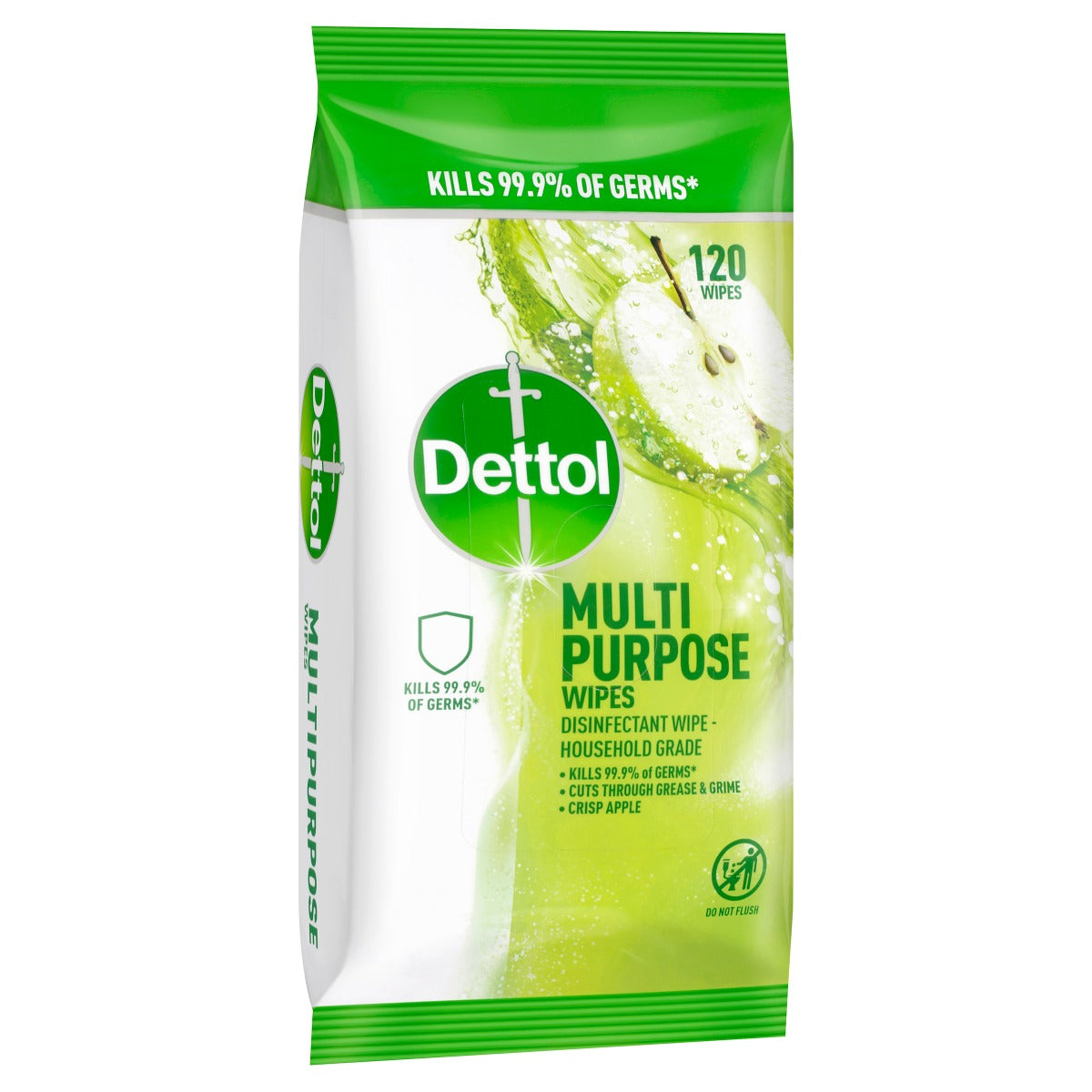 Dettol Mpurp Clns Wipes Apple 120