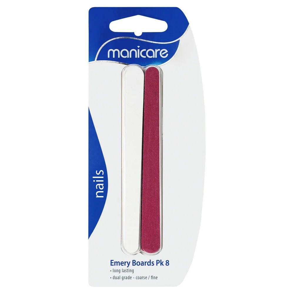 M/Care Emery Boards Pk 8