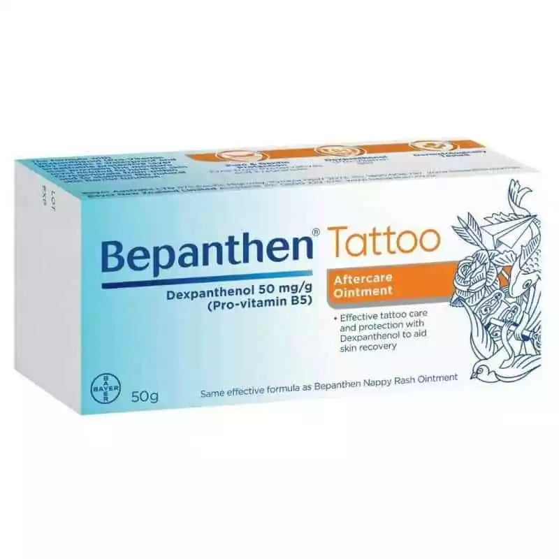 Bepanthen Tattoo Aftercare Ointment 50g